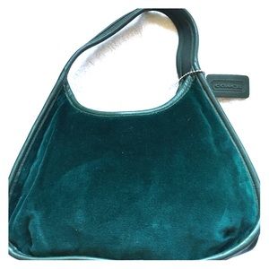 NWOT RARE VINTAGE Coach Ergo Satin Hobo